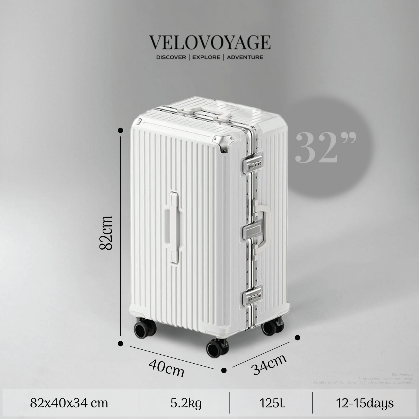 Velovoyage Wanderlight - White