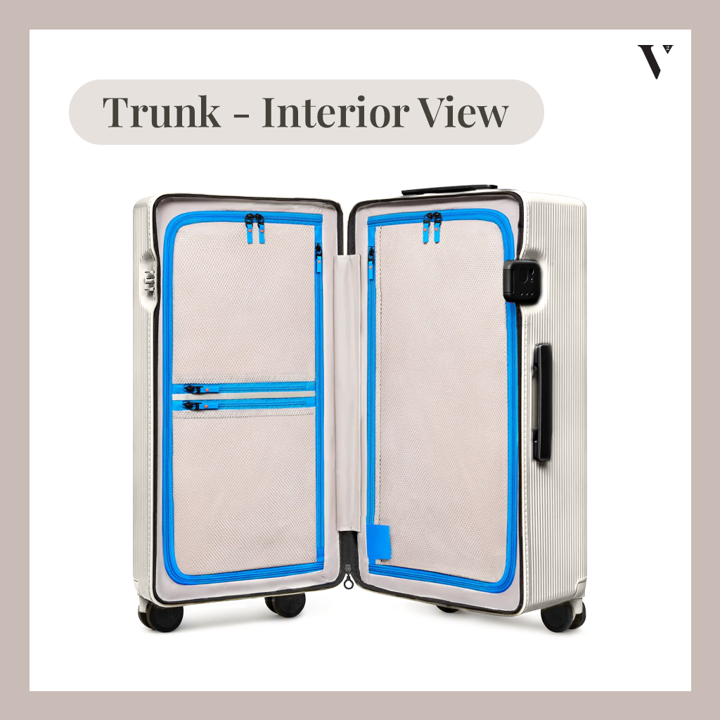 VeloVoyage Essential Trunk Large - Frost White