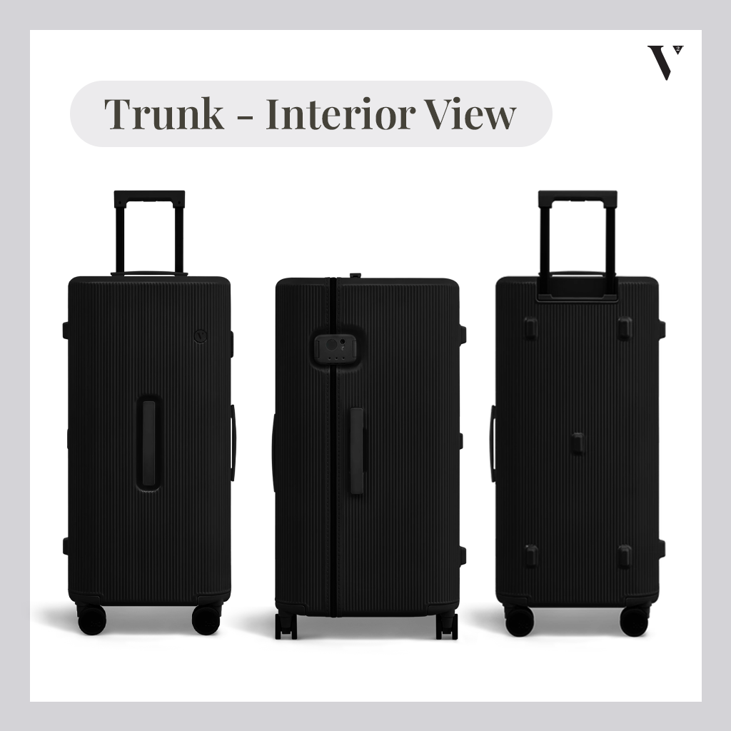 VeloVoyage Essential Trunk Large - Velvet Black