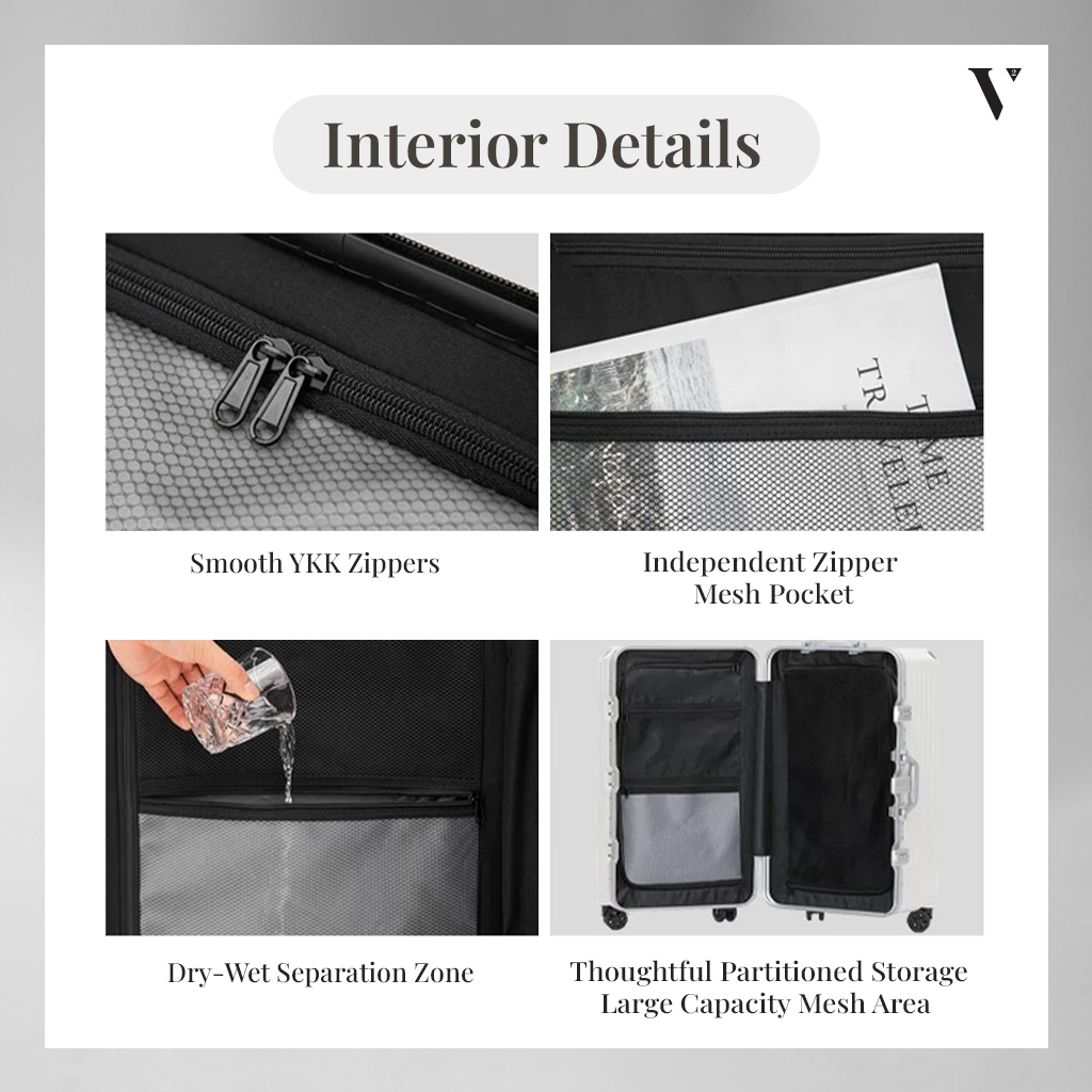 Velovoyage Wanderlight - Black/White