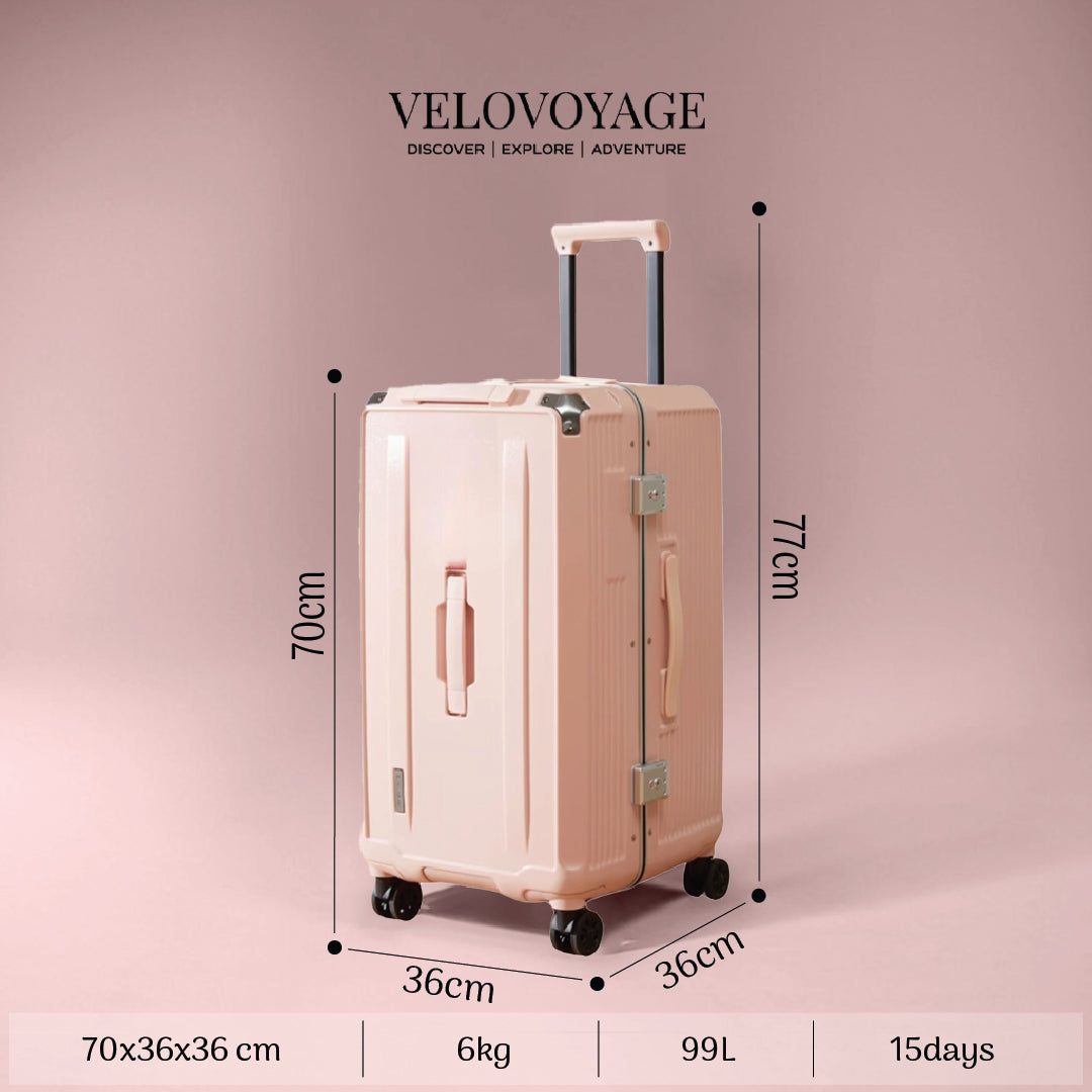 Kes Keras Urban Voyager Besar - Merah Jambu