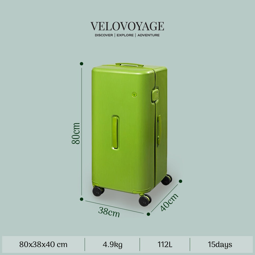 VeloVoyage Essential Trunk Large - Hutan Hijau