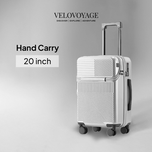Hand Carry Luggage 20inch White